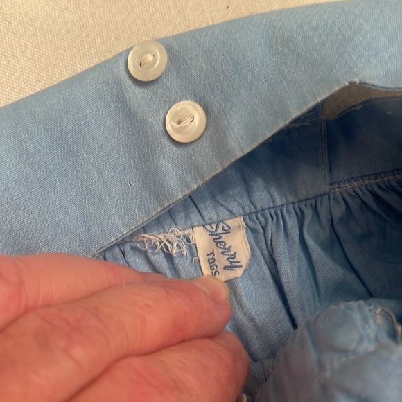 Vintage Child’s  Pinafore/ cotton/ Handmade - Picture 12 of 14